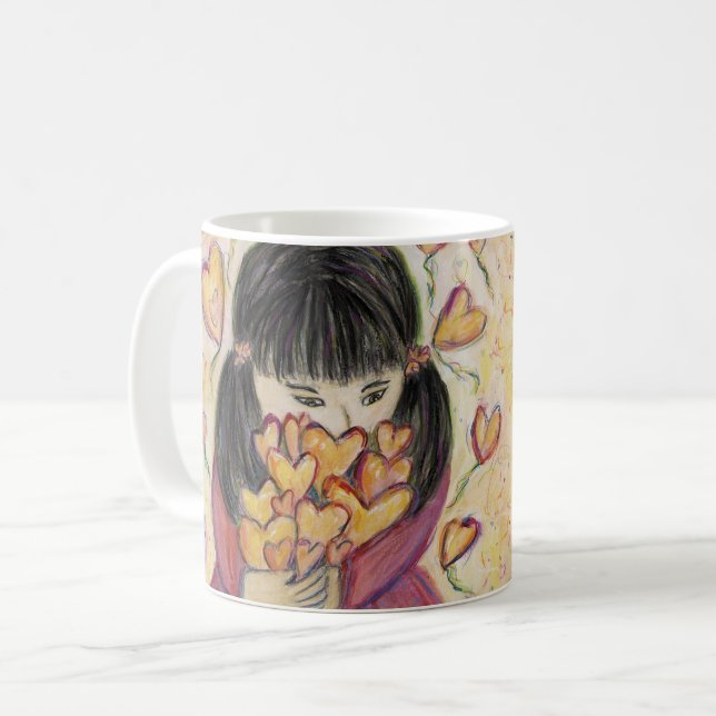 What Cancer Cannot Do Poem Heart Coffee Cup Mug (Front Left)