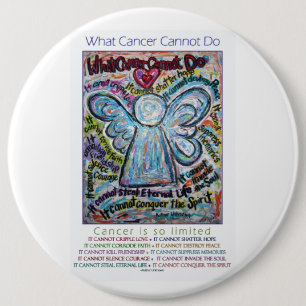 What Cancer Cannot Do Poem Pins or Buttons