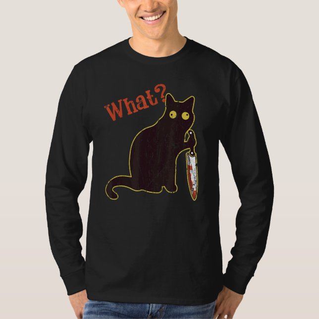 What  cat knive T-Shirt (Front)