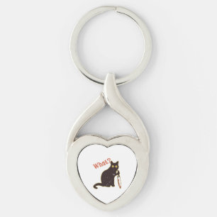 What - cat owner key ring
