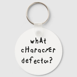 What Character Defects Key Ring