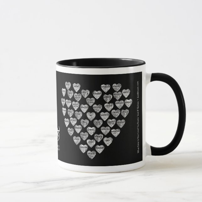 What Colour is Your Love? Mug (Right)