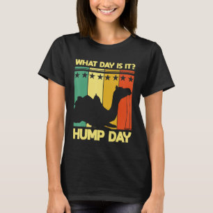 What Day Is It Camel Vintage Humps Desert Animal C T-Shirt