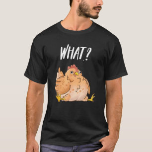What Derpy Chicken Pun T-Shirt