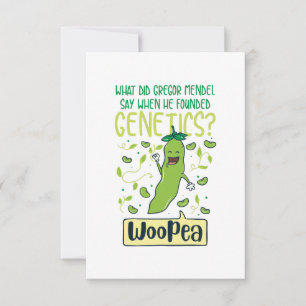 What Did Gregor Mendel Say When He Founded Genetic Card
