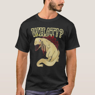 What Dinosaurs Designs Colourful Cute Saurus Rex T-Shirt