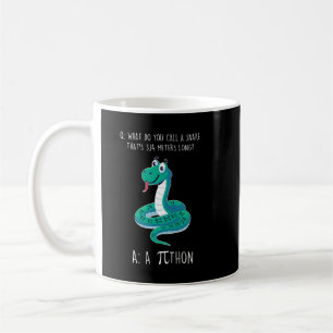 What Do You Call A Snake Thats 3.14 Metres Long? P Coffee Mug