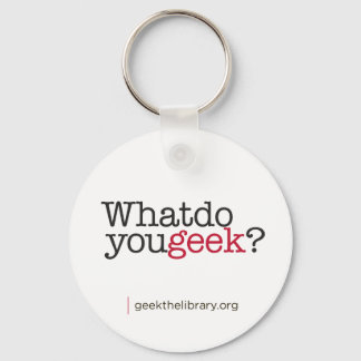 What do you geek? key ring