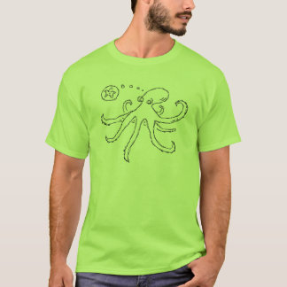 what does an octopus think about? T-Shirt