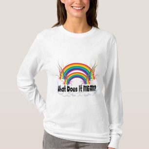 WHAT DOES IT MEAN? DOUBLE RAINBOW T-Shirt