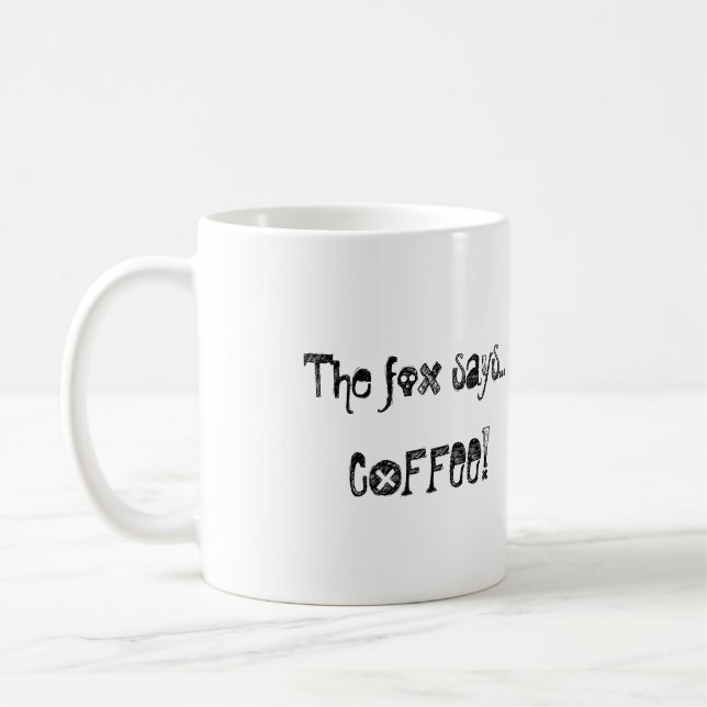 What does the fox say mug (Left)