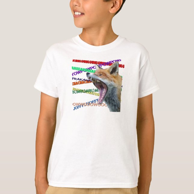 What Does the Fox Say? T-Shirt (Front)