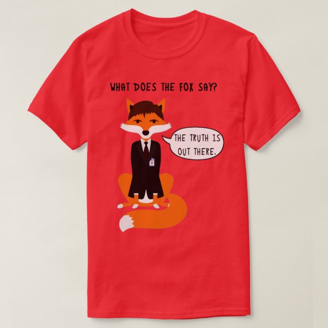 What does the Fox say T-Shirt (Design Front)