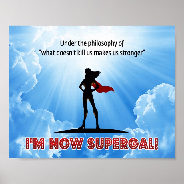 What doesn’t kill us makes us stronger! poster (Front)