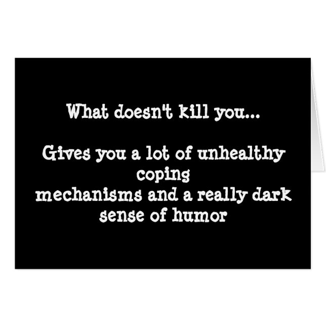 What Doesn't Kill You (Customisable!) (Front Horizontal)