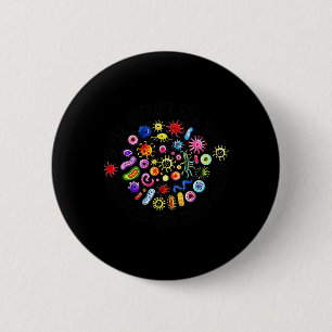 What Doesn't Kill You Mutates And Tries Again Micr 6 Cm Round Badge