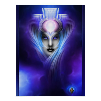 What Dreams Are Made Of Ethereal Clouds Poster