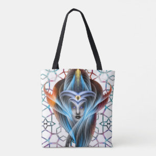 What Dreams Are Made Of GeomatCLR Tote Bag