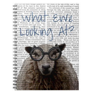 What Ewe Looking At Spiral Notebook