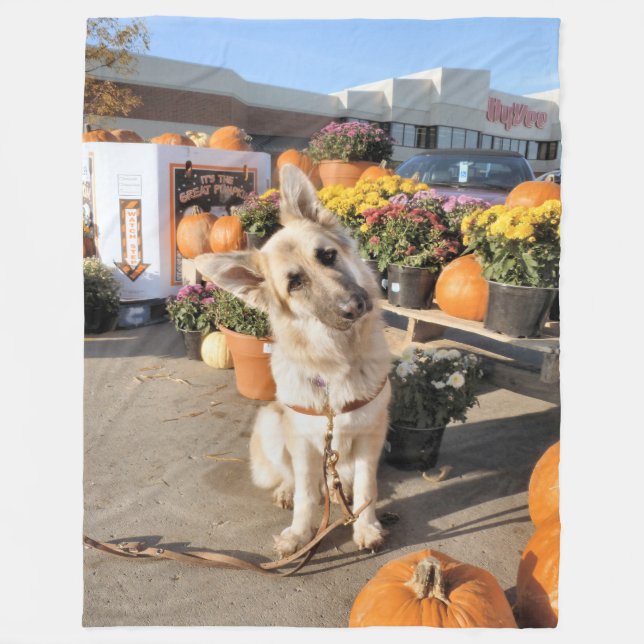 What? Fleece Blanket (Front)