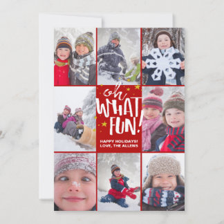 What Fun! | Christmas Photo Card