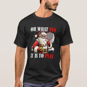 What Funny It Is To Play Christmas Santa Playing T T-Shirt