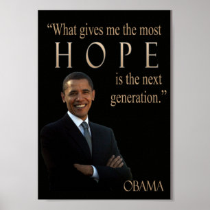 What gives me the most HOPE Poster