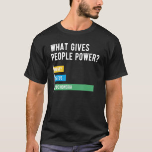 What Gives People Power Mitochondria Science T-Shirt