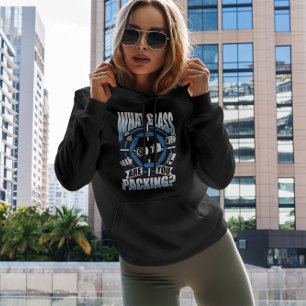 What Glass Are You Packing- Funny Camera Lens Hoodie