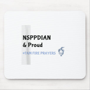 What God Cannot Do Does Not Exist Nsppd Prayer Mouse Pad