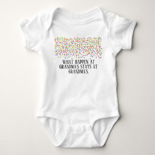 what happen at grandma's house baby bodysuit