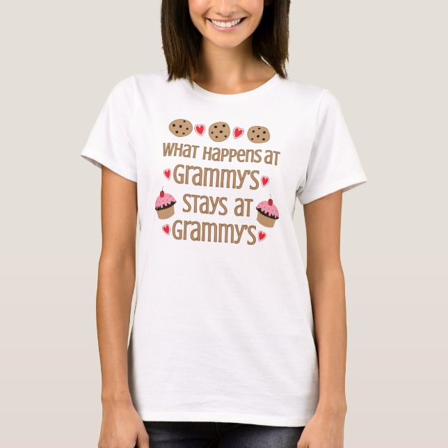 What happens at Grammy's T-Shirt (Front)