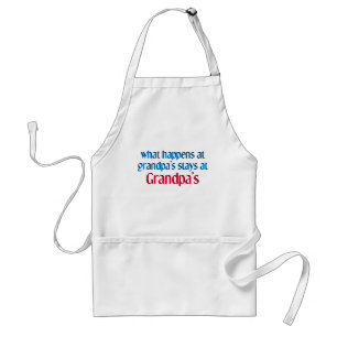 What happens at Grandpa's Standard Apron
