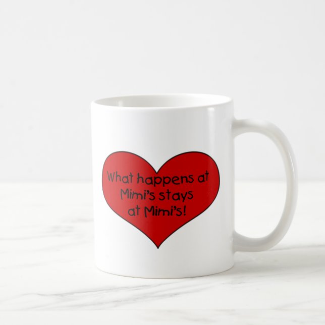 What happens at Mimi's stays Coffee Mug (Right)