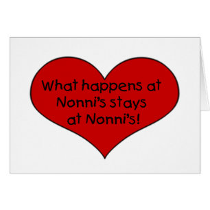 What happens at Nonni's stays