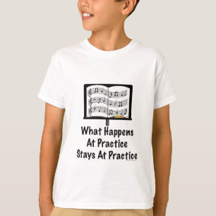What Happens At Practice Orchestra Kids Sweatshirt T-Shirt