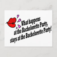 What Happens At The Bachelorette Party...