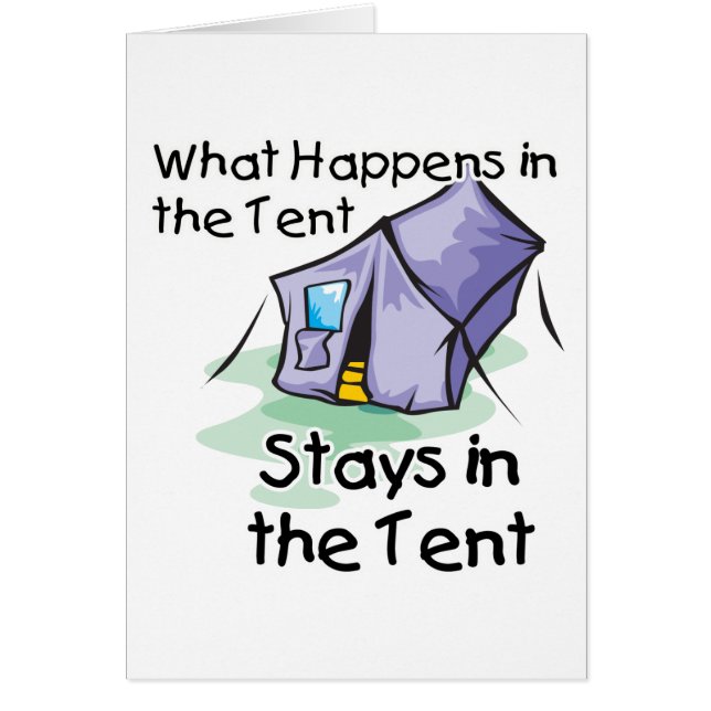 What Happens in the Tent (Front)