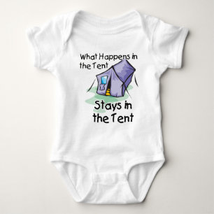 What Happens in the Tent Baby Bodysuit