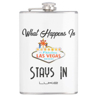 What Happens in Vegas Stays in Vegas☕ | Custom Hip Flask