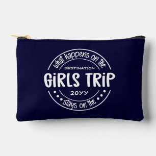 What happens on Girls Trip Custom Girls Weekend Accessory Pouch