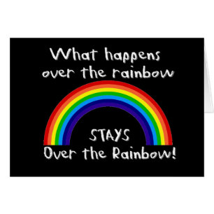What Happens Over The Rainbow...