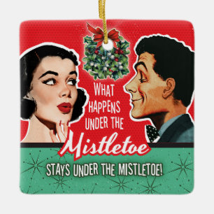 What Happens Under The Mistletoe Ornament