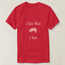 What I Ham Pig Lover Tee Shirt