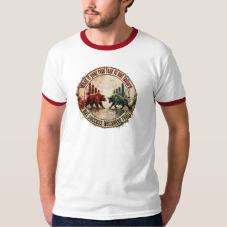 What If Your Real Fear Is Success Bull Bear Trader T-Shirt