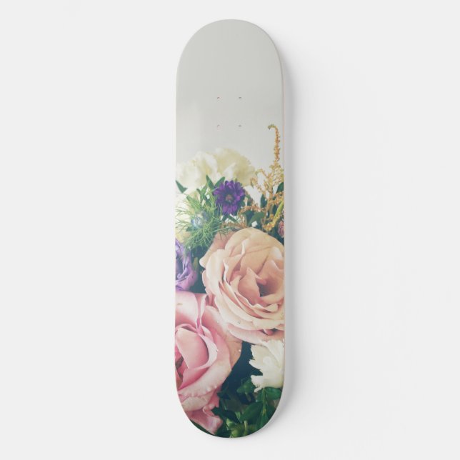 What in Carnation Skateboard (Front)