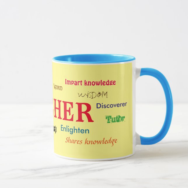 What is a Teacher Mug? Mug (Right)