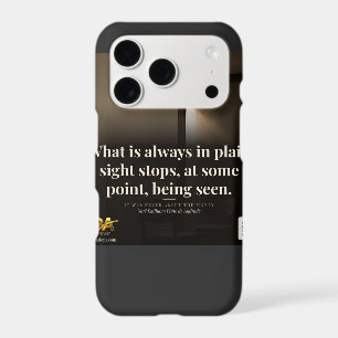 What Is Always in Plain Sight Book Quote