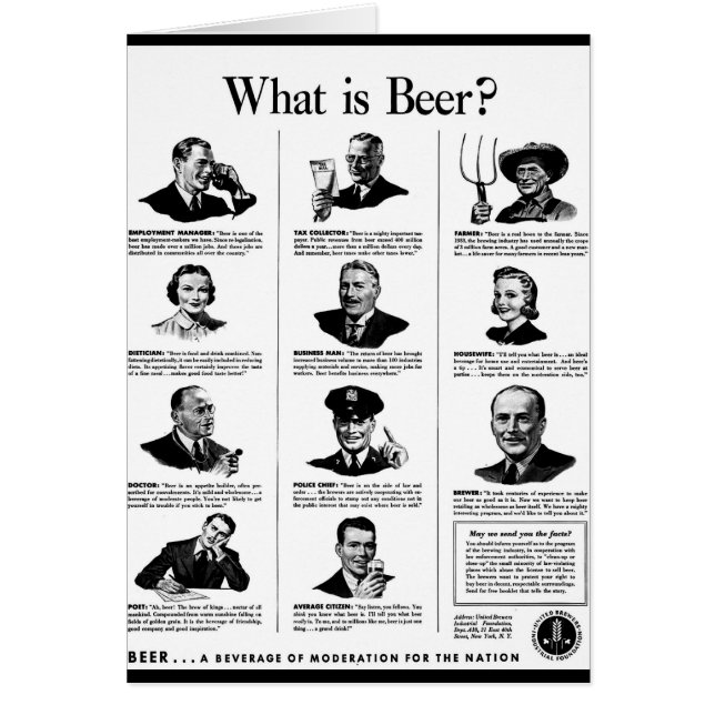 What is Beer? (Front)