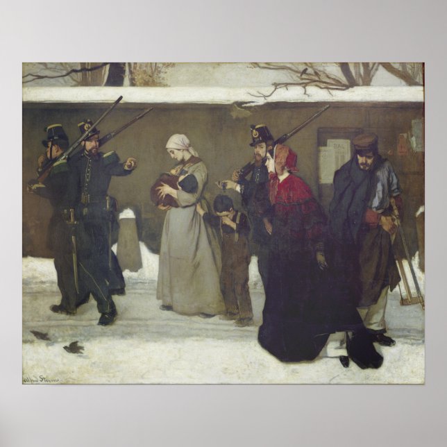 What is Called Vagrancy or Hunters of Vincennes Poster (Front)